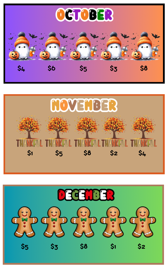 12 month savings challenge